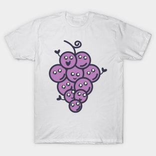 Kawaii Grapes T-Shirt